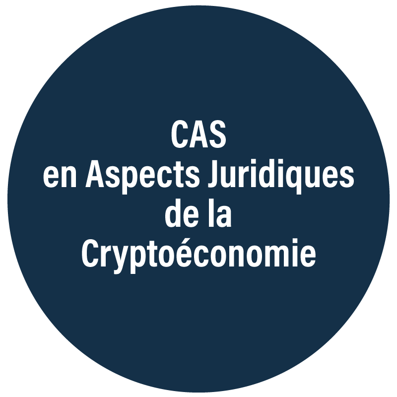 CAS en Aspects Juridiques de la Cryptoéconomie